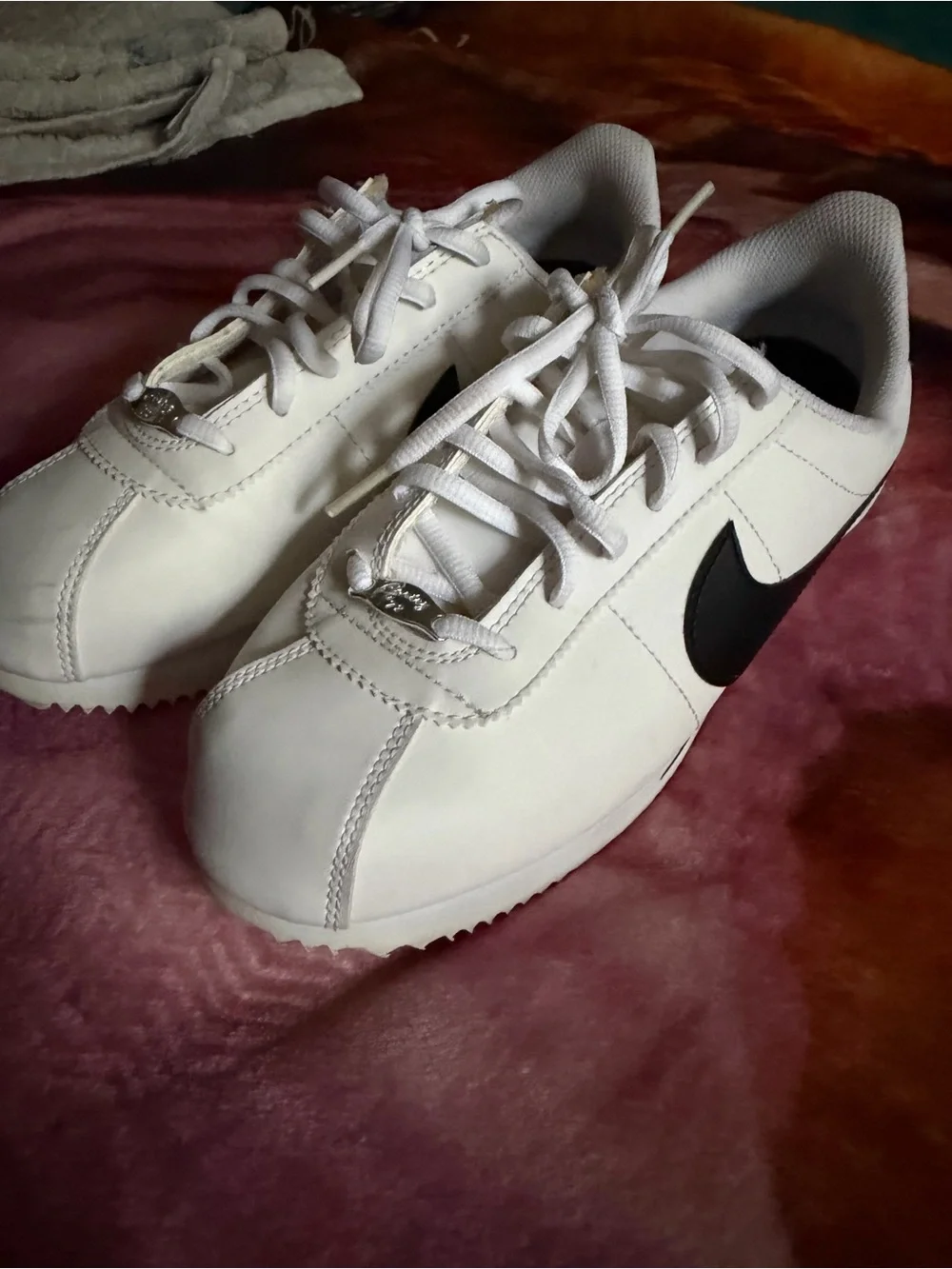 Nike White Low-Top Cortez